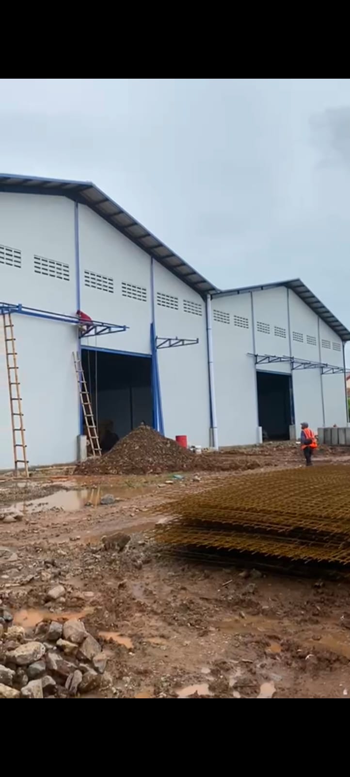 Disewa 5 Gudang Luas 700-1100meter Bisa Satuan di Pergudangan 19 Pakuhaji Tangerang